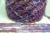 Microfiber fancy yarn for knitting scarf