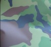 Military camouflage fabric in 100% Polyester