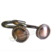 Mineral Antique Copper Set of 12 Shower Hooks