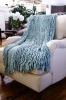 Mini Wave Knitted Throw
