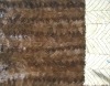 Mink leg fur plate. Exquisite hand made fur skin. Good quality fur scraps