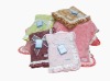 Minky sweet heart 100%Organic cotton baby blanket