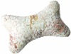 Mirco beads bone shaped car Cushion