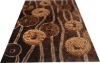 Mixed yarn modern designed polyester carpet