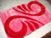 Modern Polyester Shaggy Silk Rug/Carpet with Nice Pattern