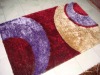 Modern Polyester Shaggy Silk Rug/Carpet with Nice Pattern