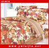 Modern contemporary 100% cotton orange 4pcs bedding sets