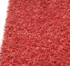 Modern leather RED rugs