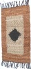 Modern leather area rugs