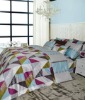 Modern style cotton bedding set, Aldin with Mineral fiber