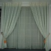 Modern style printed curtain