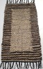 Modern woven leather rugs