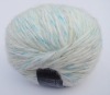 Mohair acrylic nylon polyester blended yarn for hand knitting