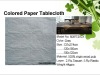 Morden 3-ply  grey satin paper tablecloth