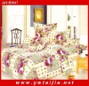 Morden style jacquard printed quilt bed cover 4pcs