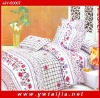 Morden style plain jacquard comforter bedding set