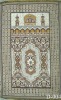 Muslim Jacquard 100% Polyester Prayer Rug D-004
