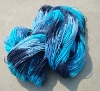 Muti-colored hank dyed wool nylon yarn,superwash hand knitting yarn