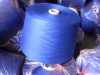 NE32S/1 100% POLYESTER SPUN YARN, BLACK