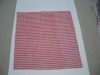 NEW 50*21 67%Linen 33%Cotton Yarn Dyed Red White Stripe Chambray Fabric for Shirt