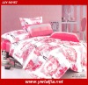 NEW beautiful style 4pcs 100% cotton twill printed bed sheet sets