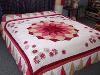 NEW design of embroidery and patchwork bedspread