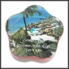 NEW style compressed beach towel in flower shape