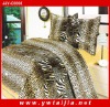 NEW style soft and printed imitation silk bed cover
