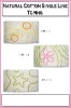 Natural Cotton Single Line Toping Rugs