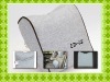 Natural Linen and Memory Foam Business  Car Seat Neck Pillow