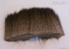 Natural chinchilla hair