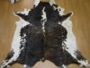 Natural cowhide hair-on rug