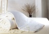 Natural green handmade silk, Silk  Comforter