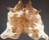 Natural hair-on cowhide carpet