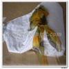 Natural hand-made home textile