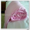 Natural hand-made silk textile