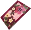 Nature Design Acrylic Plum Flower Rug