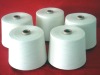 Ne 30/1 raw white spun virgin 100%polyester yarn