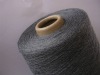 Ne 30/2 Poly/cotton TC 65/35 black yarn waxed for weaving