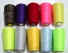 Ne 40/1 colors for Sewing Thread 100% polyester yarn fabric