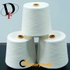 Ne 45s close virgin polyester spun yarn weaving