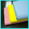 Needle punch polyester viscose fabric