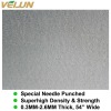 Needle punched nonwoven fabric with super high density