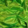 Neon Green Polyester satin fabric