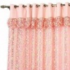 New Design Yarn Dyed Embroidered Voile Curtain Fabric