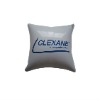 New Design fashion multi flocking PVC Inflatable promotion travel and beach cushion and Pillow