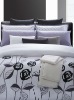 New Design sateen cotton reactive printed bedding set