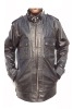 New Mens Rider Zip up Leather Jacket (100% Genuine Leather)