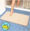 New Microfiber bath mat absorbs moisture