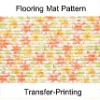 New Pattern Transfer Printed PVC Floor carpet,bath floor mat